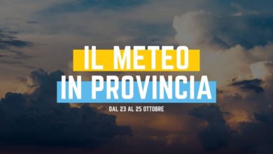 Photo of Il Meteo a Ragusa dal 23 al 25 ottobre
