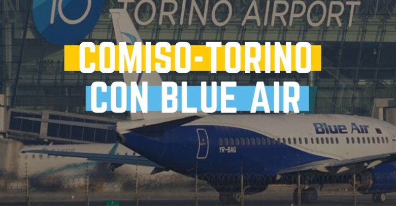 Da Comiso a Torino con il volo Blue Air